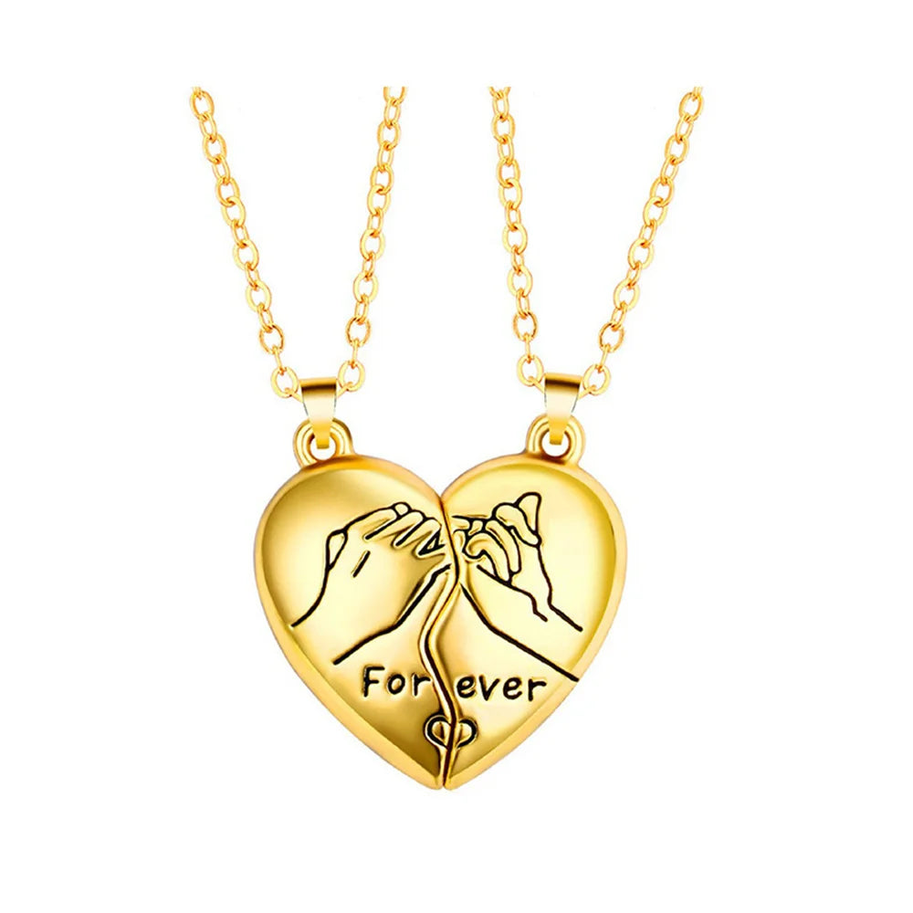 Collana Coppia “Heart & Hands Vintage” – Magnetico Forever | LoveDrop