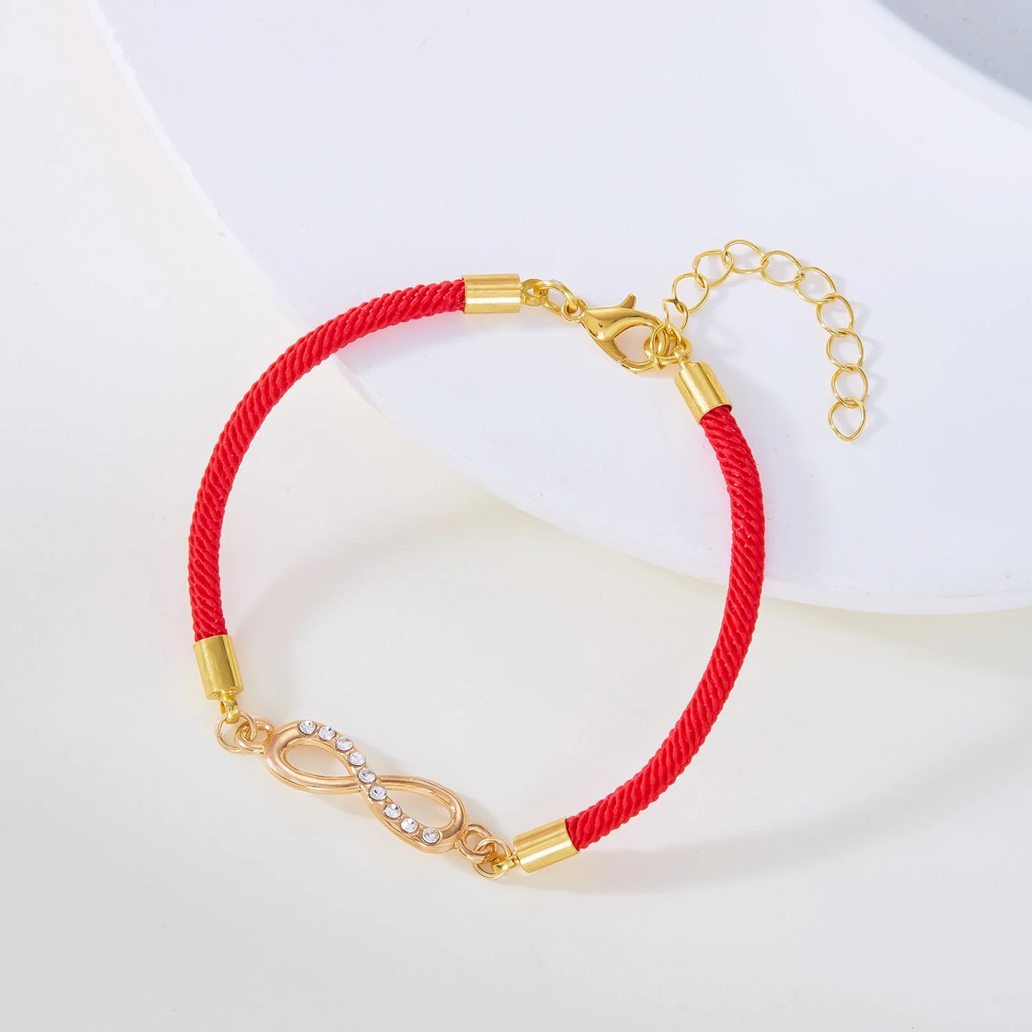 Bracciale Rosso Portafortuna – Infinito Amore Regolabile