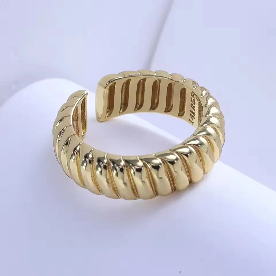 Anello in Argento 925 “Flower Lace” | Elegante, Regolabile, Idea Regalo Romantica