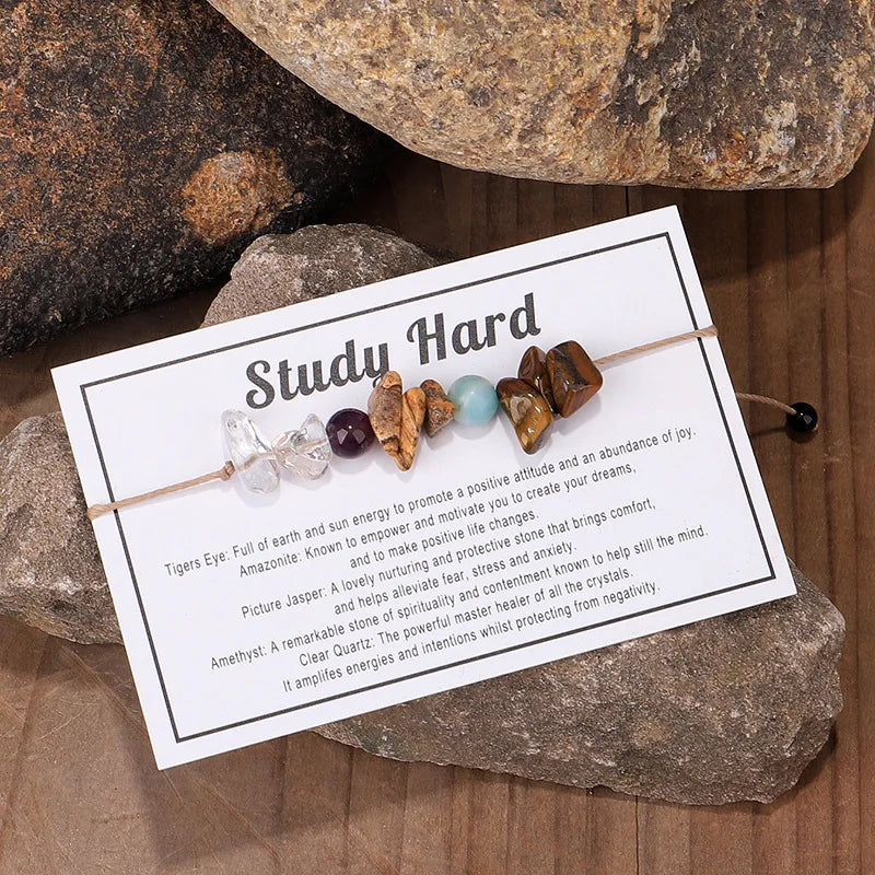 Bracciale Zodiaco in Pietra Naturale – 12 Costellazioni