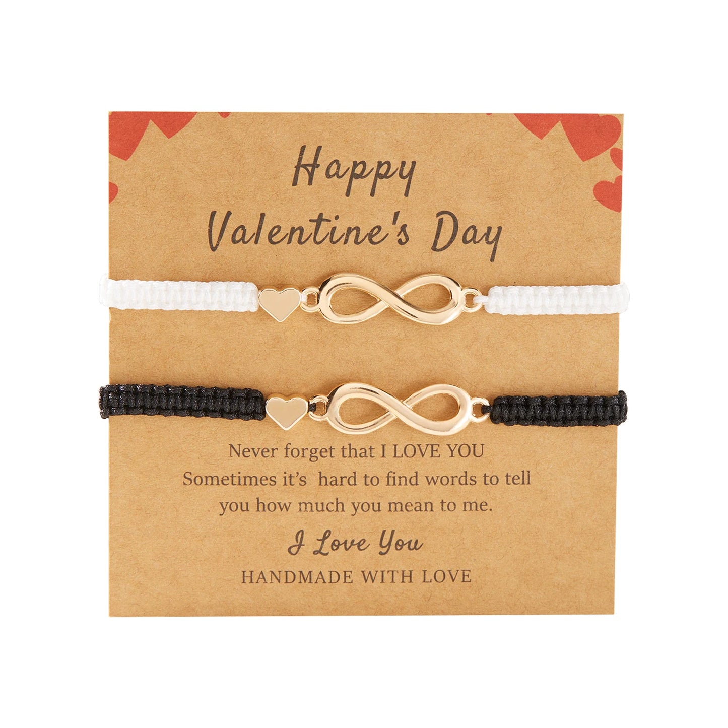 Bracciale Rosso Portafortuna – Simbolo Infinito Amore Handmade