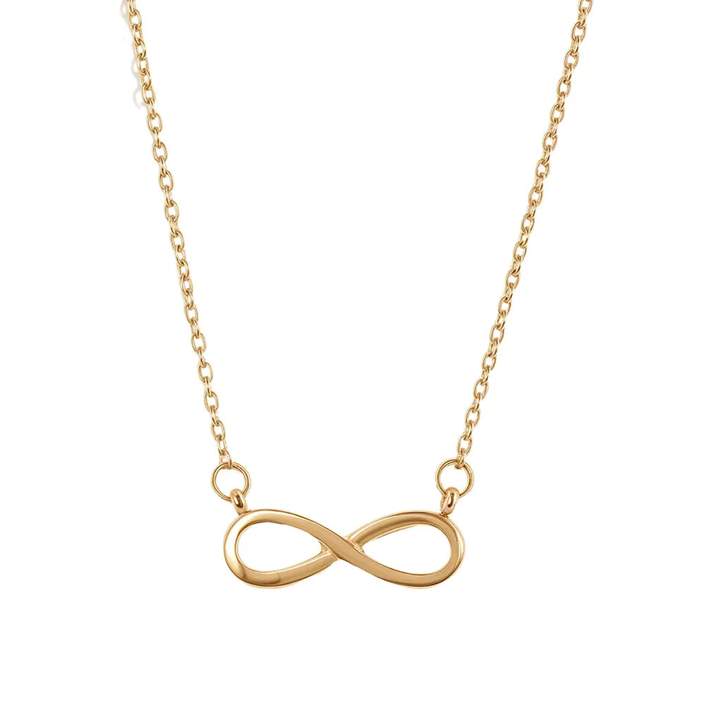 Collana Infinity “Forever” • Simbolo ∞ in Acciaio • Coppia & Love | LoveDrop™ Italia