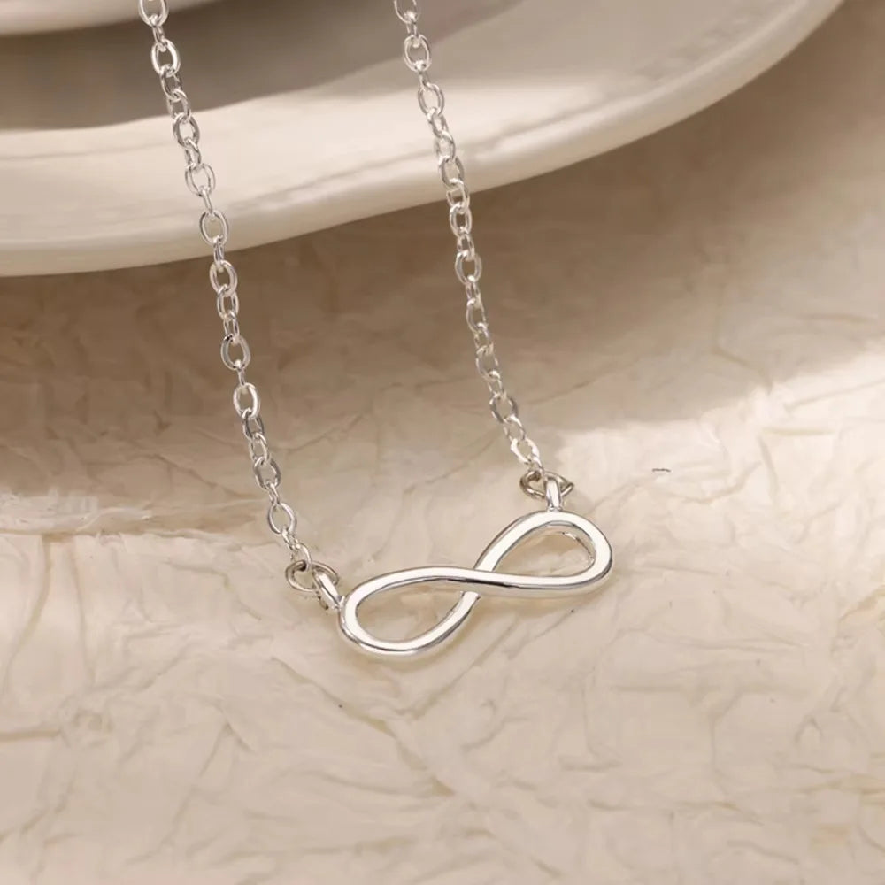 Collana Infinity “Forever” • Simbolo ∞ in Acciaio • Coppia & Love | LoveDrop™ Italia