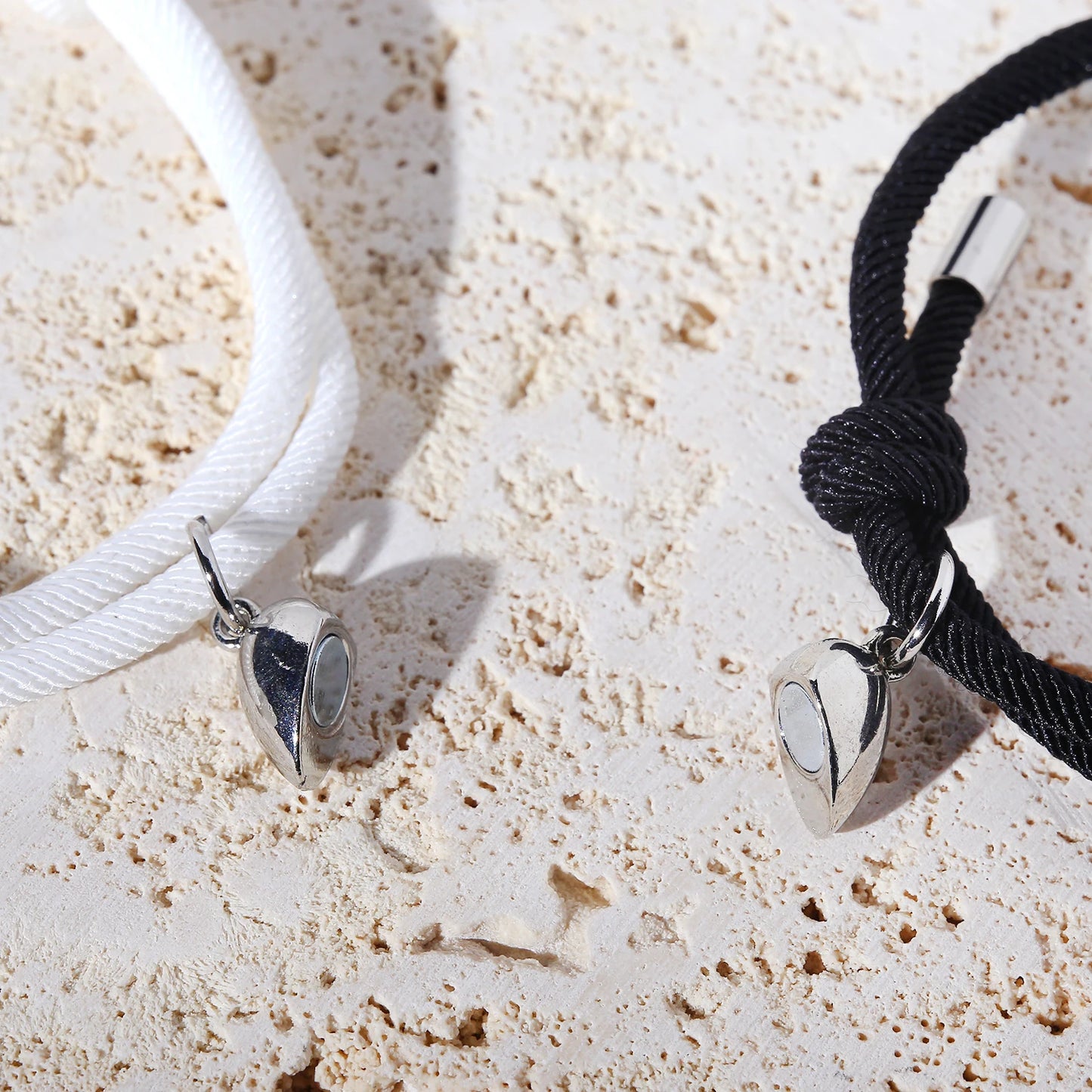 Bracciale di Coppia Magnetico – Cuore Match Attraction
