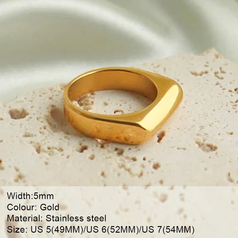 Anello di Coppia Acciaio 316L | Design Minimal Antigraffio