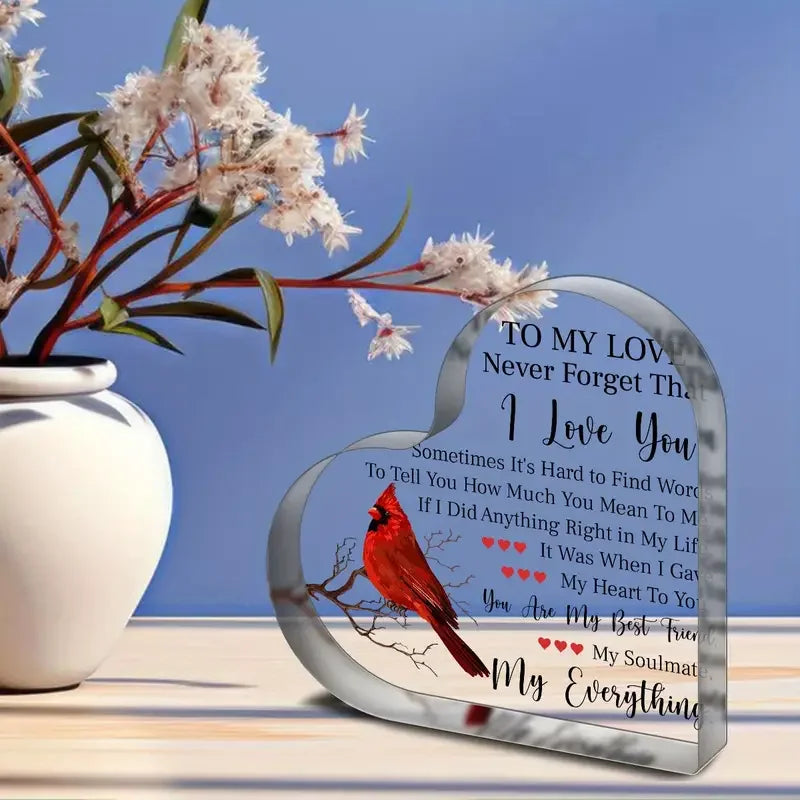 Cuore Messaggio d’Amore 2026 – Regalo Romantico per Lei | LoveDrop