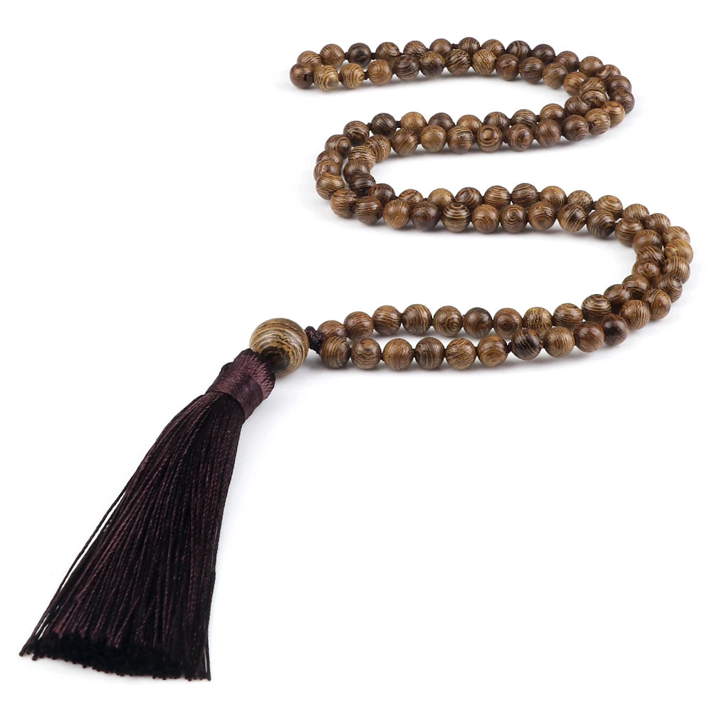 Mala 108 Perle Onice Verde Naturale • Collana Buddha Meditazione Unisex | LoveDrop™ Italia
