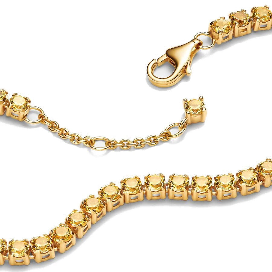 Bracciale Argento 925 con Zirconi Colorati – Heart Disc Regolabile