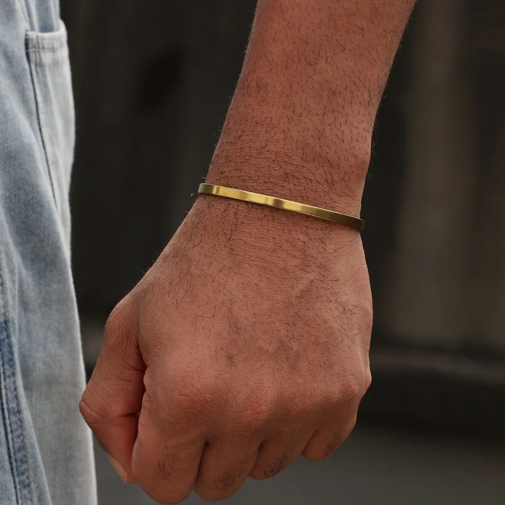 Bracciale Uomo Cuban Chain 3mm – Acciaio Inossidabile