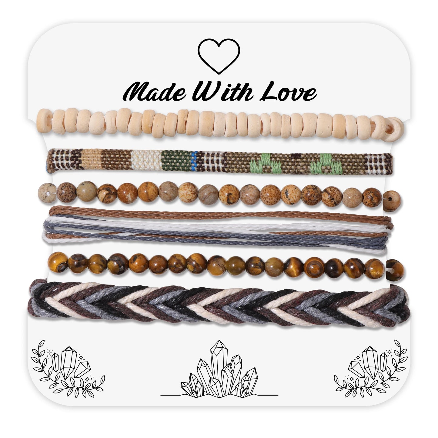 Set Bracciali Uomo – Pietra Vulcanica & Energy Protection