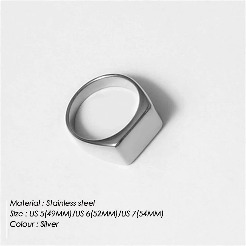 Anello di Coppia Acciaio 316L | Design Minimal Antigraffio