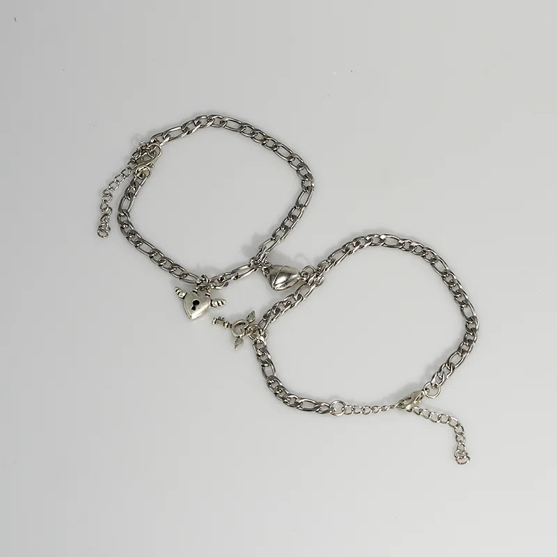 Bracciale di Coppia Magnetico – Buckle Love Edition