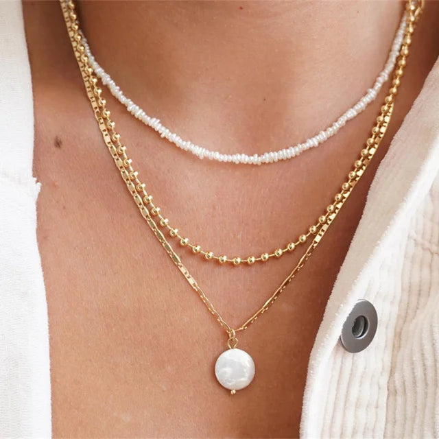 Collana Bohemia Multistrato Handmade • Perline Colorate & Cristallo • Stile Estivo Fashion | LoveDrop™ Italia