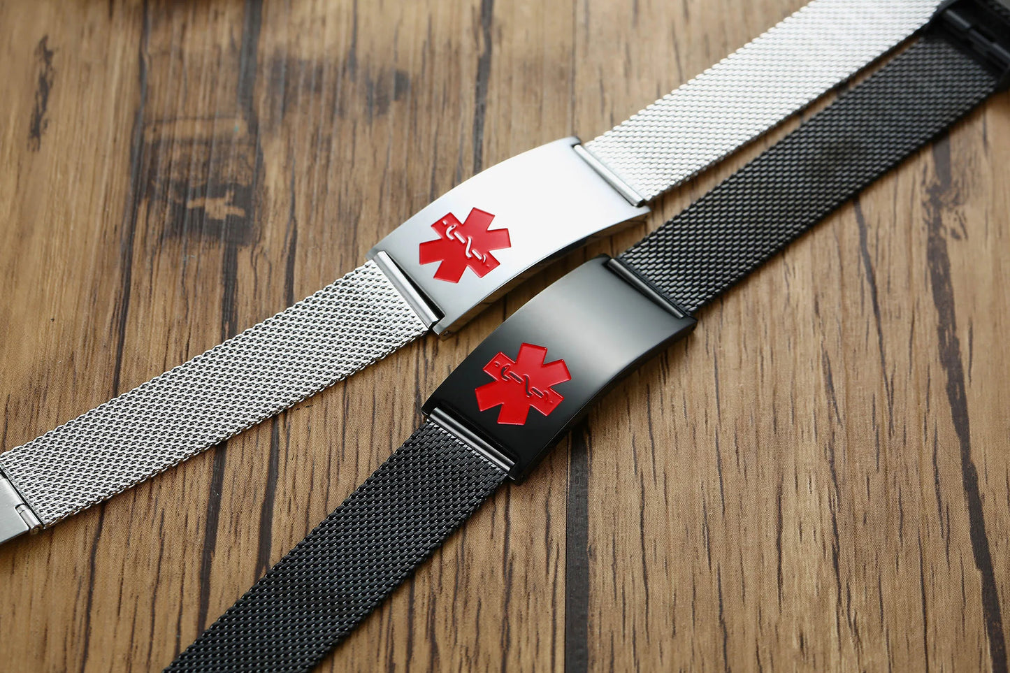 Bracciale Personalizzato – Mesh in Acciaio Regolabile