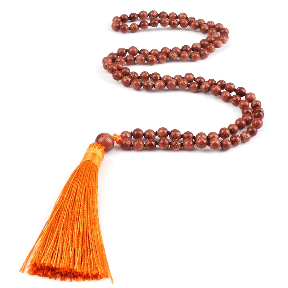 Mala 108 Perle Onice Verde Naturale • Collana Buddha Meditazione Unisex | LoveDrop™ Italia