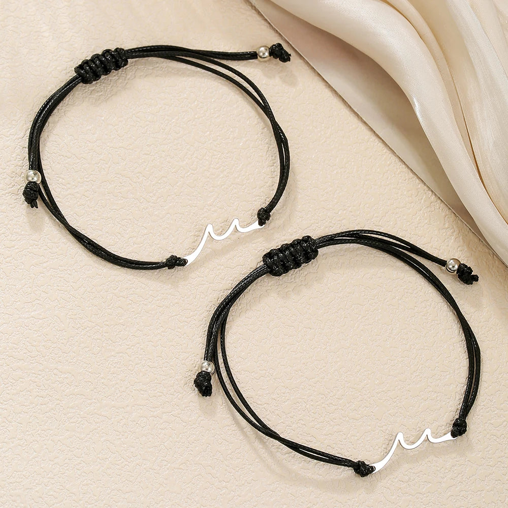 Bracciale Handmade con Simbolo Infinito – Cordino Regolabile