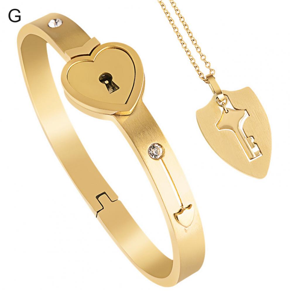 Set Coppia Concentric Lock – Bracciale & Choker in Titanio