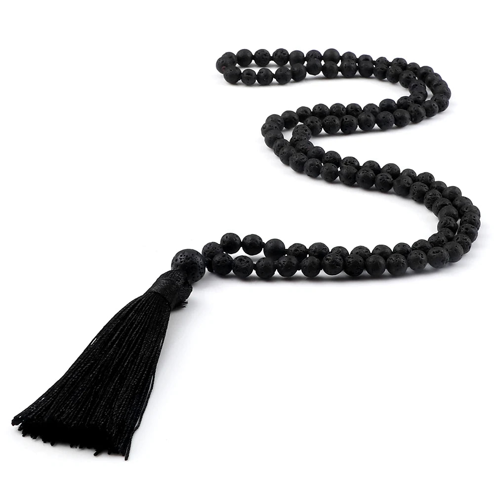 Mala 108 Perle Onice Verde Naturale • Collana Buddha Meditazione Unisex | LoveDrop™ Italia