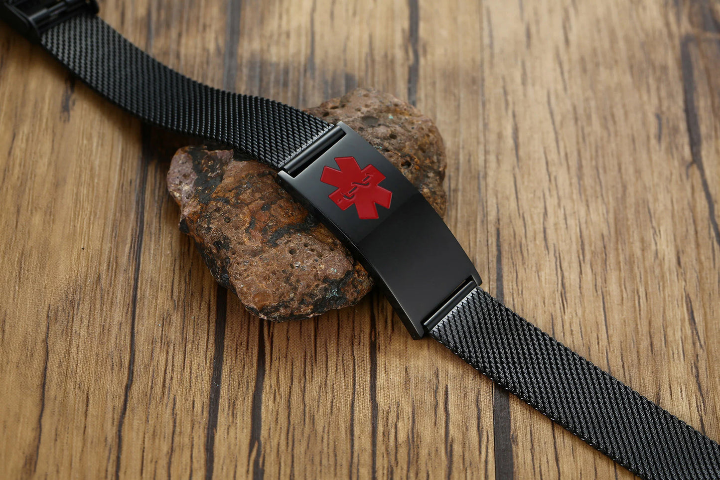 Bracciale Personalizzato – Mesh in Acciaio Regolabile