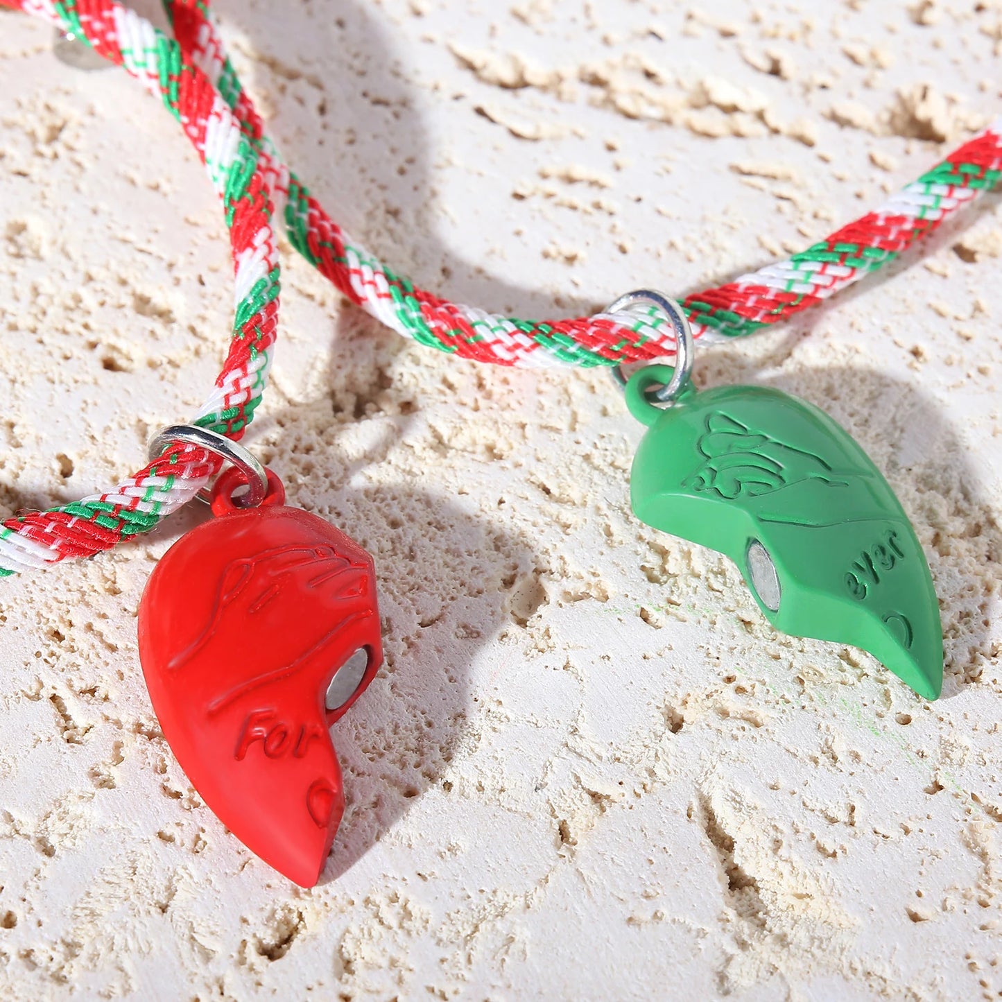 Bracciale di Coppia Magnetico – Cuore Match Attraction
