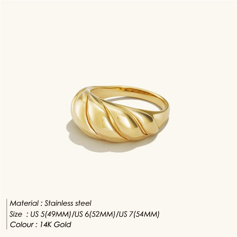 Anello di Coppia Acciaio 316L | Design Minimal Antigraffio