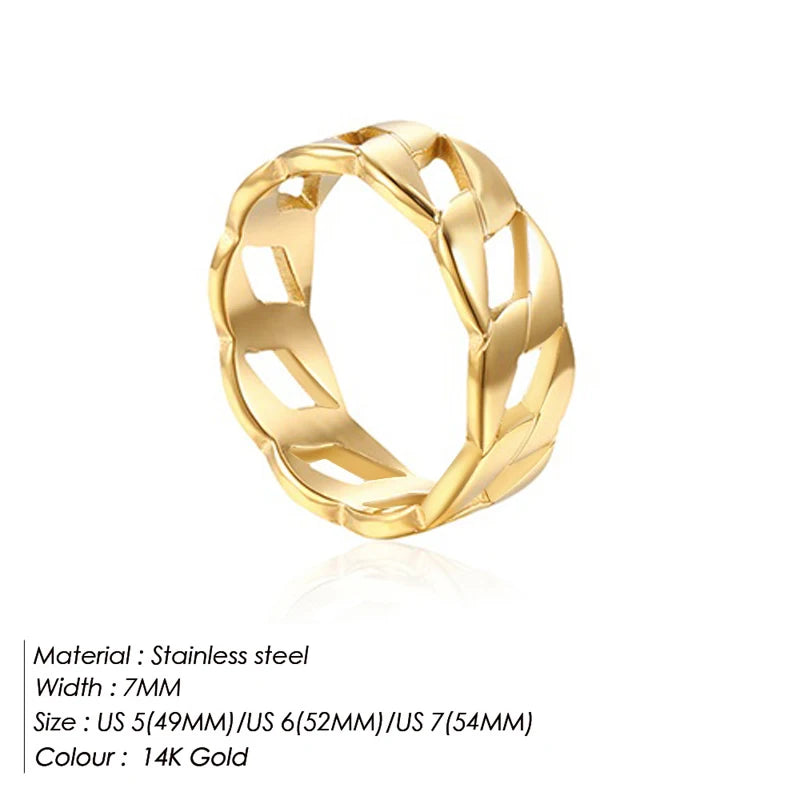 Anello di Coppia Acciaio 316L | Design Minimal Antigraffio