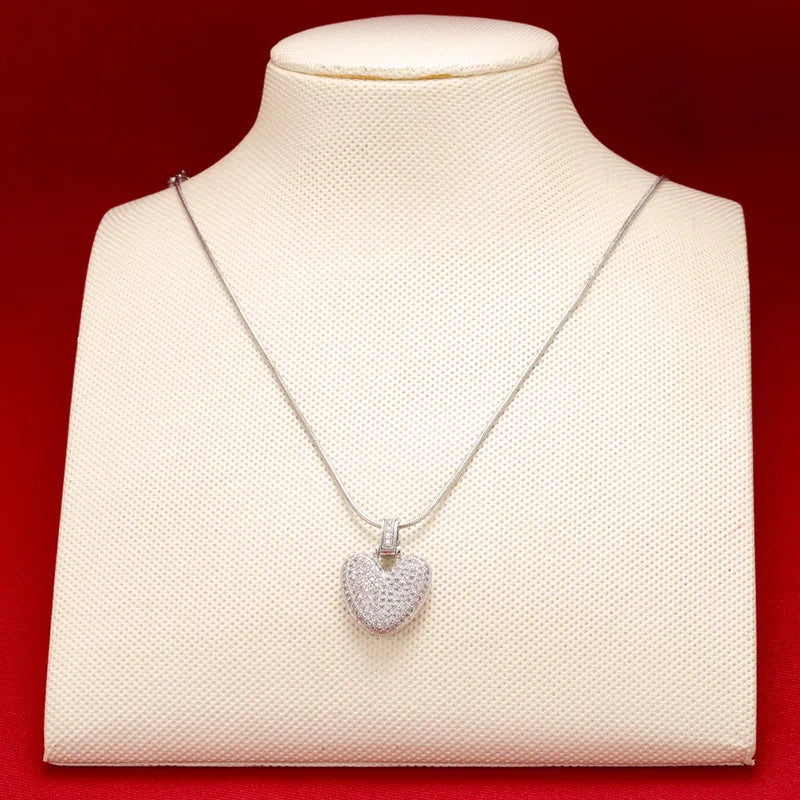 Collana Iniziale Bubble con Zirconi CZ • Silver Color • Lettera A–Z • Eleganza Personalizzata | LoveDrop™ Italia