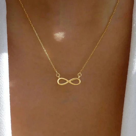 Collana Infinity “Forever” • Simbolo ∞ in Acciaio • Coppia & Love | LoveDrop™ Italia