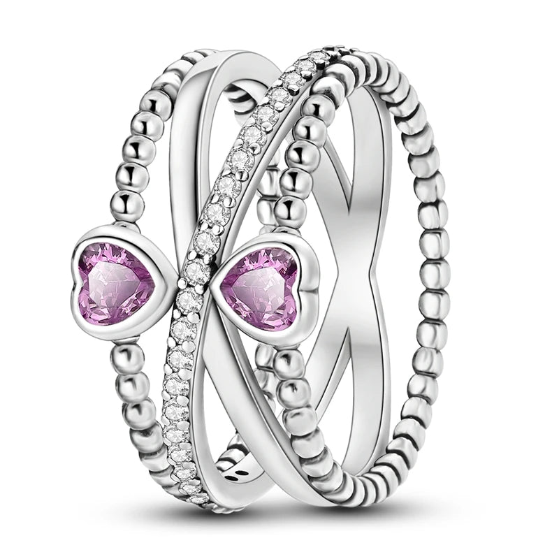 Anello Amore Eterno 925 Silver | Infinite Sparkling Ring
